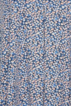 YOURS 2 PACK Curve Pink & Blue Ditsy Print Swing Vest Tops -Saga Dresses Shop 84b568e4 40d9 42 320796 Z