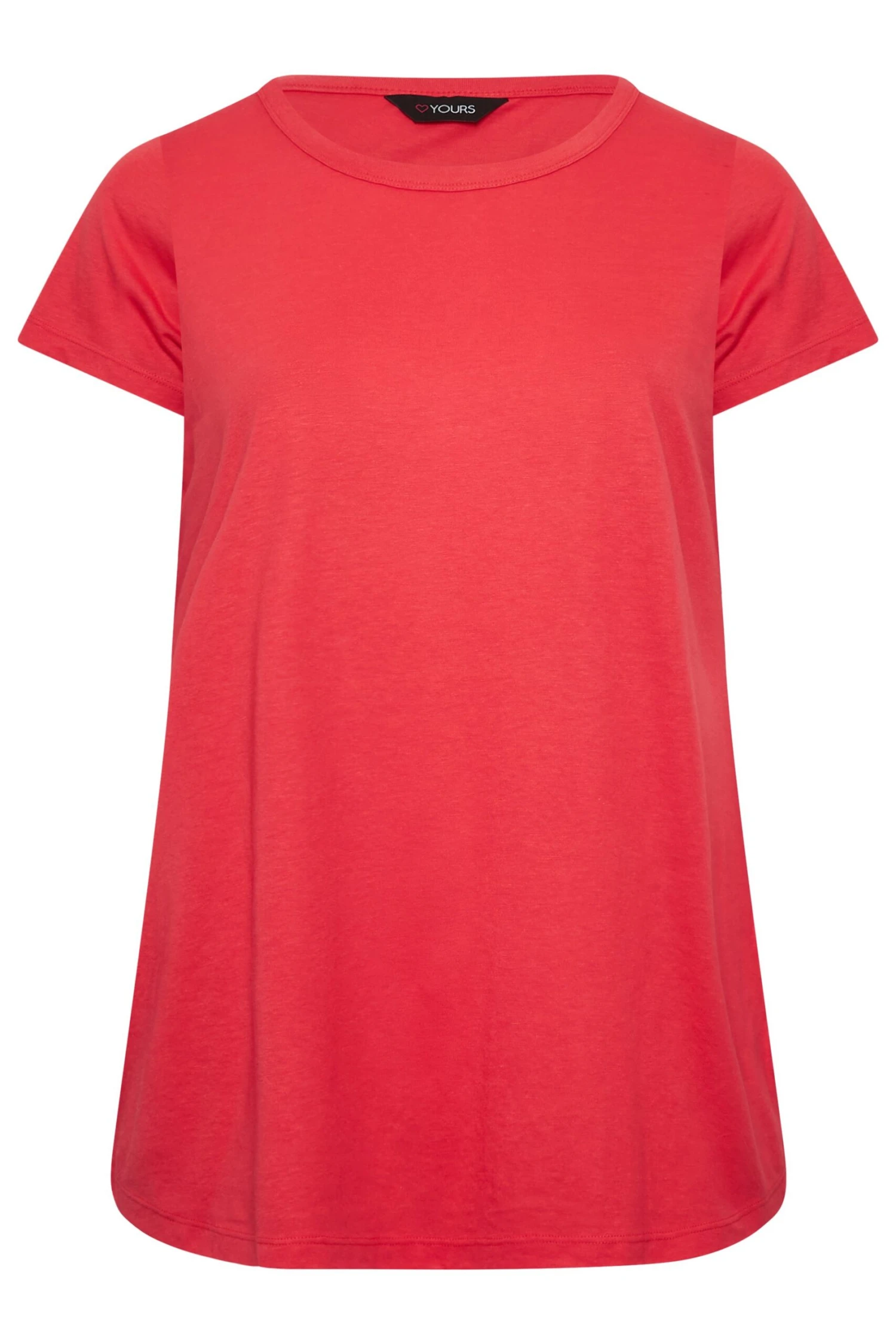 YOURS Curve 3 PACK Red & White Essential T-Shirts 9 YOURS Curve 3 PACK Red & White Essential T-Shirts - Image 9