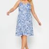 LIMITED COLLECTION Curve Blue Paisley Print Sundress