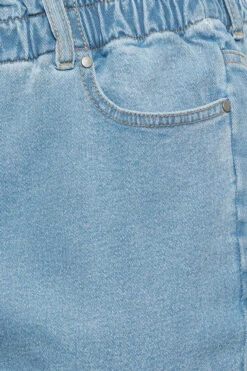 YOURS Curve Light Blue Stretch Elasticated Waist MOM Jeans -Saga Dresses Shop 9451062d ec57 40 143244 Z