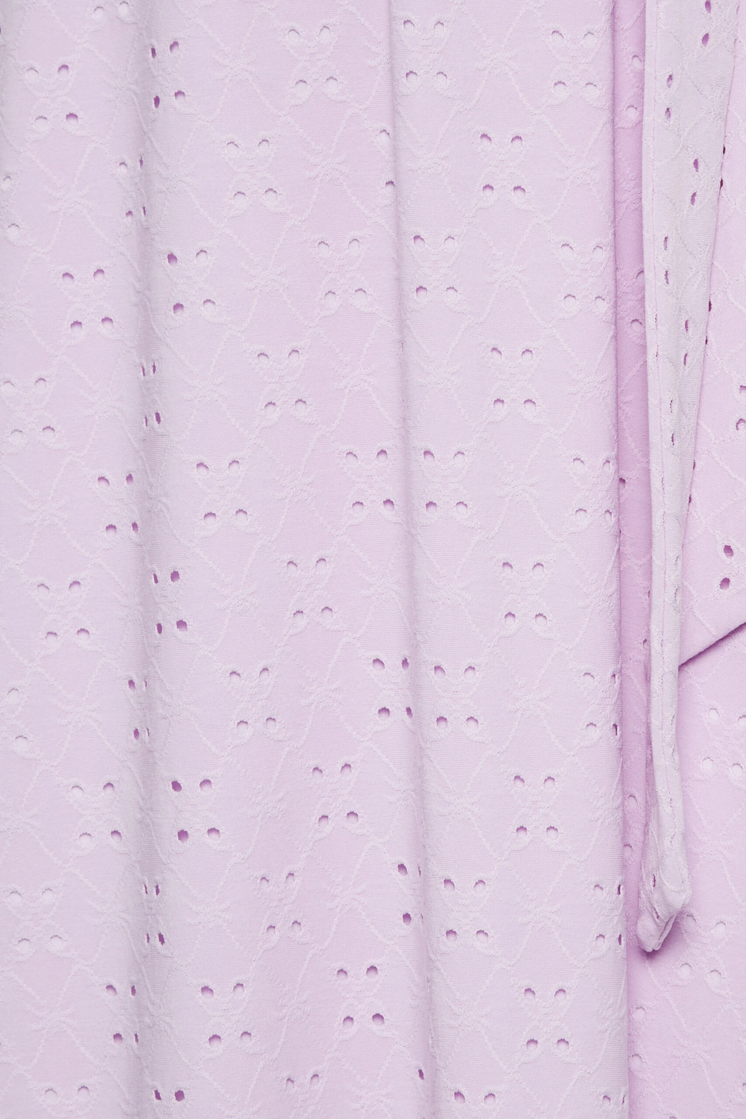 YOURS Curve Lilac Purple Broderie Anglaise Maxi Dress 4 YOURS Curve Lilac Purple Broderie Anglaise Maxi Dress - Image 4