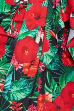 YOURS Curve Green Tropical Floral Print Swim Dress 11 YOURS Curve Green Tropical Floral Print Swim Dress -Saga Dresses Shop 9fd1784b 7263 40 150307 Z