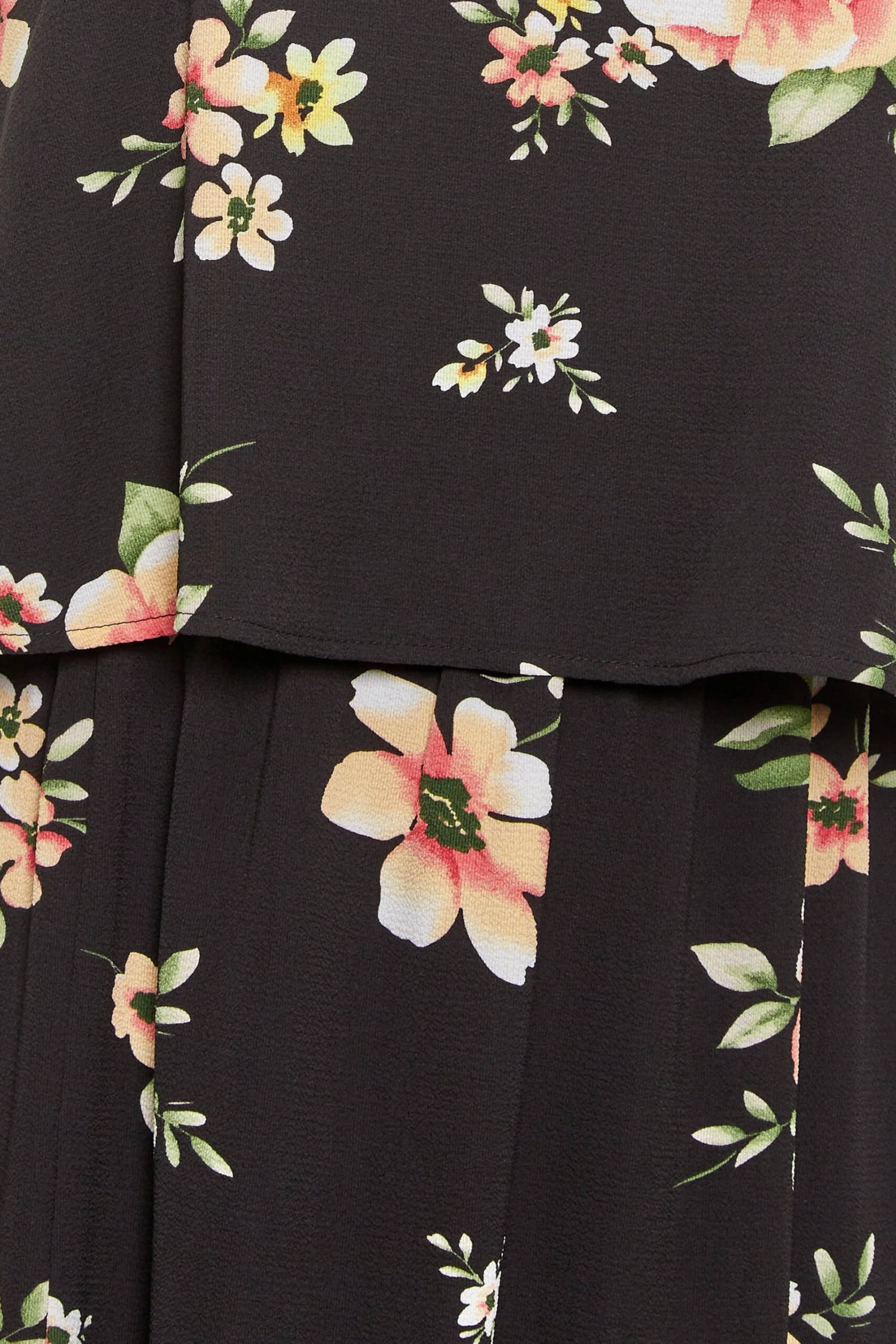 YOURS LONDON Curve Black Floral Overlay Maxi Dress 4 YOURS LONDON Curve Black Floral Overlay Maxi Dress - Image 4