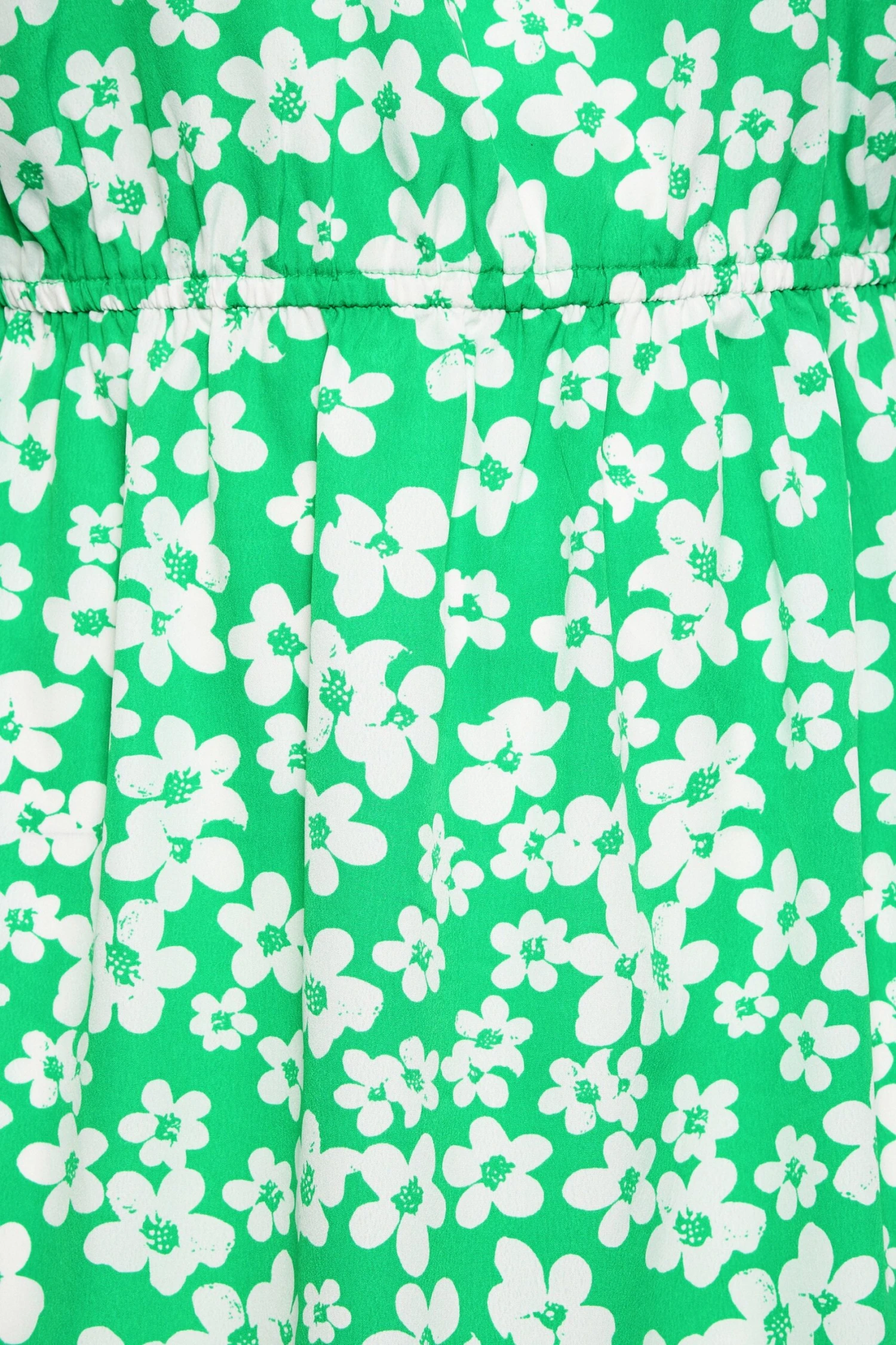 YOURS Curve Green Floral Peplum Top 4 YOURS Curve Green Floral Peplum Top - Image 4