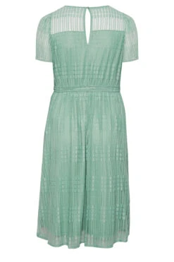 YOURS LONDON Curve Sage Green Lace Skater Dress 11 YOURS LONDON Curve Sage Green Lace Skater Dress -Saga Dresses Shop a57248ab 09c5 41 161998 Y