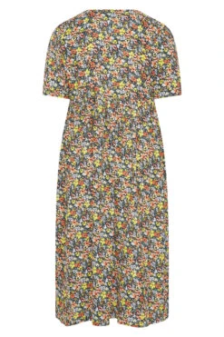 LIMITED COLLECTION Curve Yellow Floral Drop Pocket Smock Dress 11 LIMITED COLLECTION Curve Yellow Floral Drop Pocket Smock Dress -Saga Dresses Shop aaf27bc1 d1f8 48 217023 Y