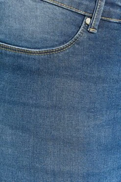 YOURS Curve Blue Distressed AVA Lift And Shape Stretch Skinny Jeans -Saga Dresses Shop adf0b36f 8a17 4b 143014 Z