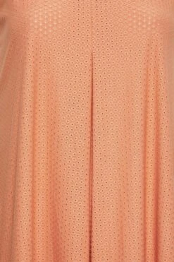 YOURS Curve Orange Pointelle Vest Top -Saga Dresses Shop ae962140 f18e 40 301842 Z