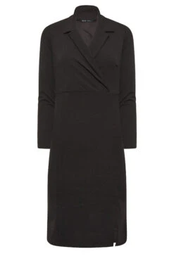 YOURS PETITE Curve Black Scuba Blazer Dress 10 YOURS PETITE Curve Black Scuba Blazer Dress -Saga Dresses Shop af87a3cf fa81 4c 174447 X