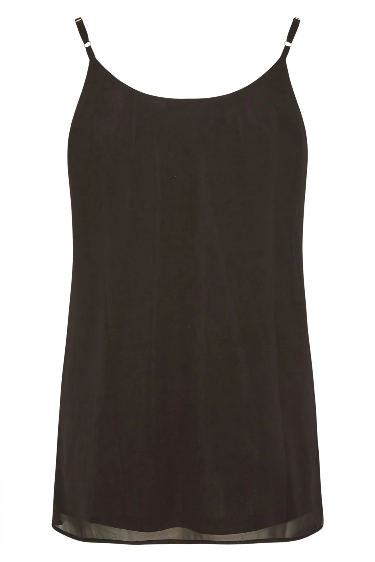 LUXE Curve Black Abstract Sequin Hand Embellished Cami Top 6 LUXE Curve Black Abstract Sequin Hand Embellished Cami Top - Image 6