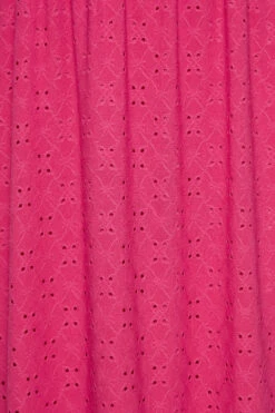YOURS Curve Hot Pink Broderie Anglaise Maxi Dress 9 YOURS Curve Hot Pink Broderie Anglaise Maxi Dress -Saga Dresses Shop b35622fb dc74 47 137567 Z