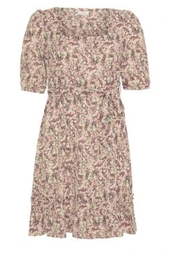 YOURS LONDON Curve Pink Ditsy Print Square Neck Dress 10 YOURS LONDON Curve Pink Ditsy Print Square Neck Dress -Saga Dresses Shop b5479b17 54fb 4c 161195 X