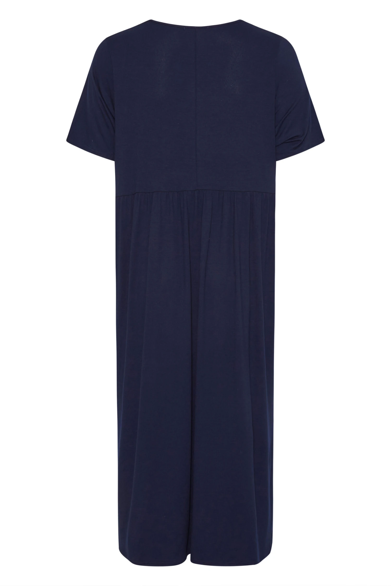 LIMITED COLLECTION Curve Navy Throw On Maxi Dress 6 LIMITED COLLECTION Curve Navy Throw On Maxi Dress - Image 6