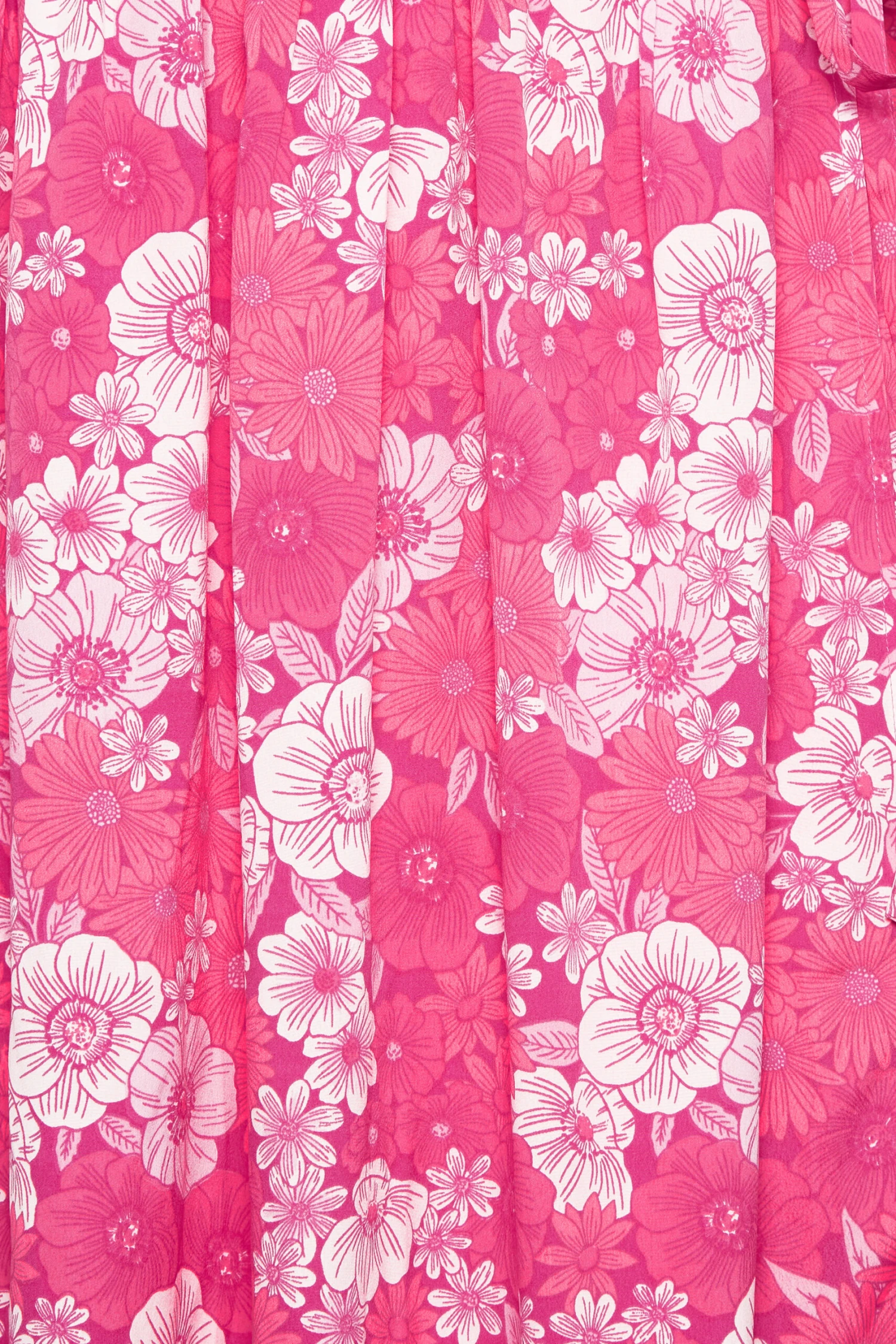 LIMITED COLLECTION Curve Pink Floral Wrap Midaxi Dress 6 LIMITED COLLECTION Curve Pink Floral Wrap Midaxi Dress - Image 6