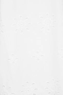 YOURS Curve White Broderie Anglaise Bardot Dress -Saga Dresses Shop bc07d15b f706 4c 137466 Z