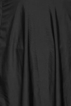 YOURS Curve Black Drawstring Shoulder Plunge Tummy Control Swim Dress -Saga Dresses Shop bf97577e 58b8 42 150270 Z1