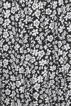 YOURS Curve Black Floral Maxi T-Shirt Dress -Saga Dresses Shop d254d9d7 18ce 4a 137300 Z