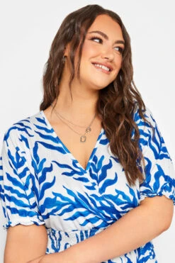 LIMITED COLLECTION Curve White Floral Print Maxi Dress -Saga Dresses Shop d2759bb1 70d6 44 215792 D