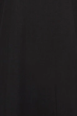 YOURS Curve Black Side Split Midaxi T-Shirt Dress 7 YOURS Curve Black Side Split Midaxi T-Shirt Dress -Saga Dresses Shop d63e3d78 f064 45 137272 Z