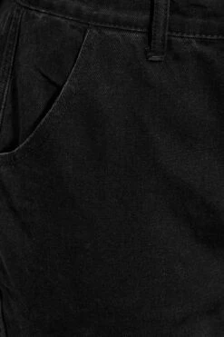 YOURS Curve Black Washed Cargo Jeans -Saga Dresses Shop d8a3a1f9 3d5c 44 143035 Z