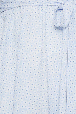 LIMITED COLLECTION Curve Blue Ditsy Floral Print Wrap Dress 9 LIMITED COLLECTION Curve Blue Ditsy Floral Print Wrap Dress -Saga Dresses Shop d922e184 ce16 41 215606 Z