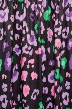 YOURS Curve Black Animal Print Smock Midi Dress -Saga Dresses Shop dbbcb1b1 86ef 45 137508 Z