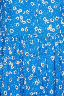 YOURS Curve Blue Daisy Print Smock Dress 9 YOURS Curve Blue Daisy Print Smock Dress -Saga Dresses Shop e409feed 22eb 42 137365 Z
