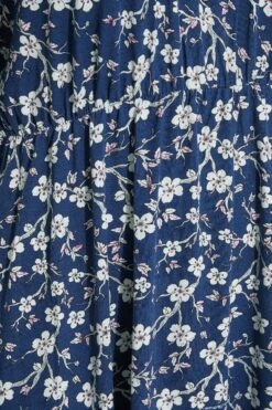 YOURS Curve Blue Floral Cold Shoulder Dress 9 YOURS Curve Blue Floral Cold Shoulder Dress -Saga Dresses Shop e681615d 6b47 4d 300798 Z