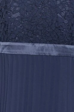 YOURS LONDON Curve Navy Blue Lace Pleated Maxi Dress 11 YOURS LONDON Curve Navy Blue Lace Pleated Maxi Dress -Saga Dresses Shop e6c6cb16 07be 4b 161900 Z