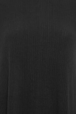 YOURS Curve 2 PACK Black Ribbed Swing Tops -Saga Dresses Shop eccc07a4 eeb9 4e 320952 Z