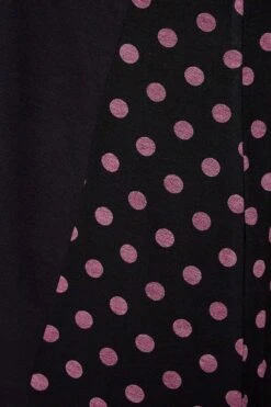 YOURS Curve Black Back Polka Dot Print Vest Top -Saga Dresses Shop f0f9371e e52f 47 302248 Z