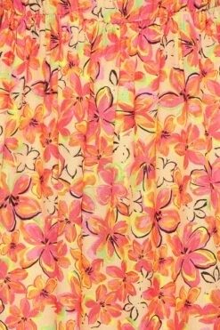 LIMITED COLLECTION Curve Orange Floral Frill Cold Shoulder Midi Dress 13 LIMITED COLLECTION Curve Orange Floral Frill Cold Shoulder Midi Dress -Saga Dresses Shop f27bc442 d6e4 45 215544 Z