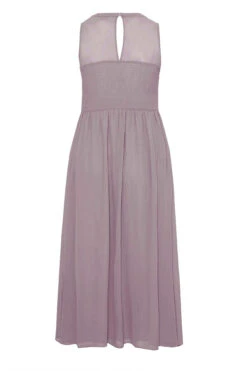 YOURS LONDON Curve Purple Lace Front Chiffon Maxi Dress -Saga Dresses Shop f374db89 dbcc 42 161505 Y